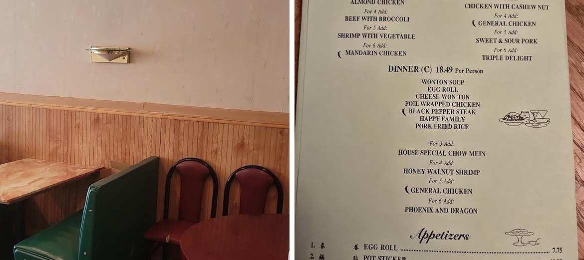 Dragon Island Menu